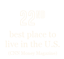 22nd best place to live in the U.S. as stated by CNN Money Magazine